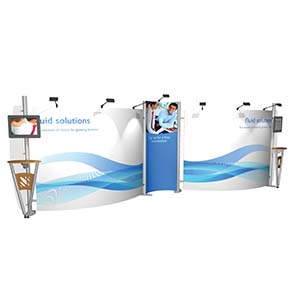 Pareti divisorie per negozi e stand
