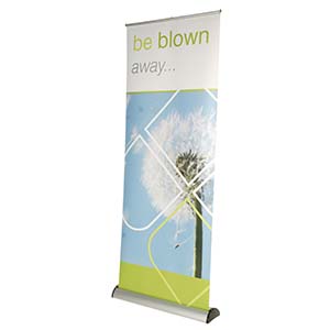 Roll-up con asta telescopica per regolare l'altezza a piacere
