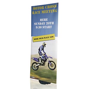 ROLL-UP per esterno con zavorra ad acqua o sabbia