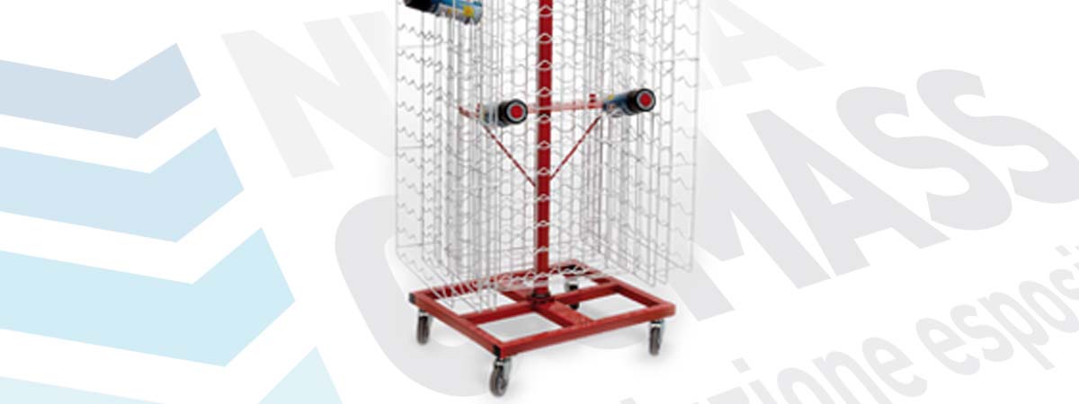 Scaffale per negozi di hobbistica ferramenta cartoleria colorifici