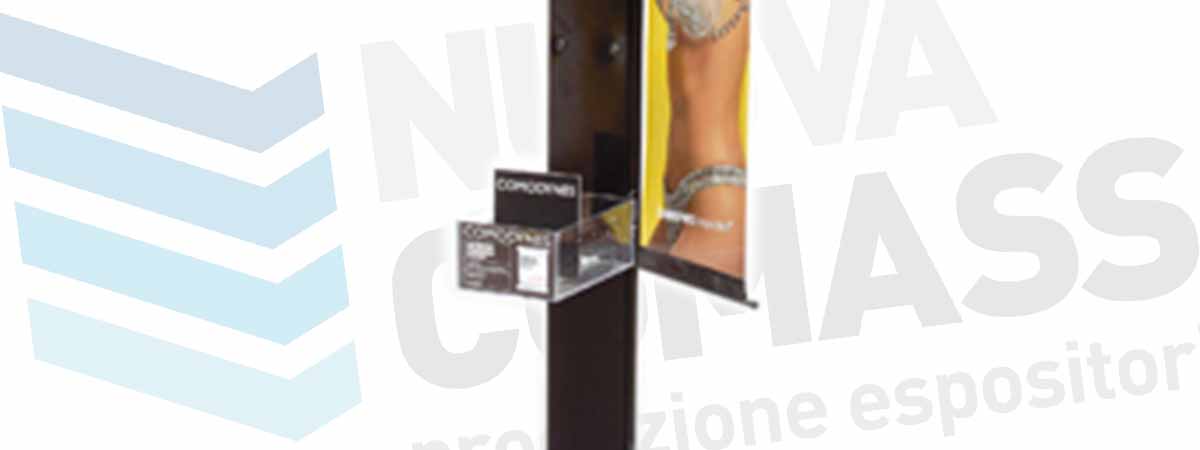 Totem pubblicitario per depliant