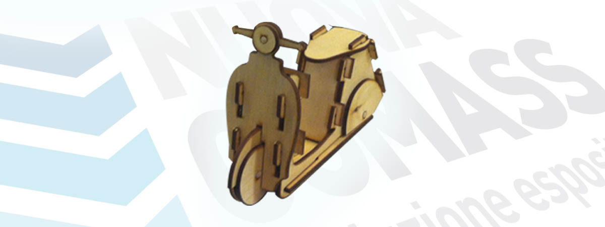 Gadget in legno per librerie cartolerie