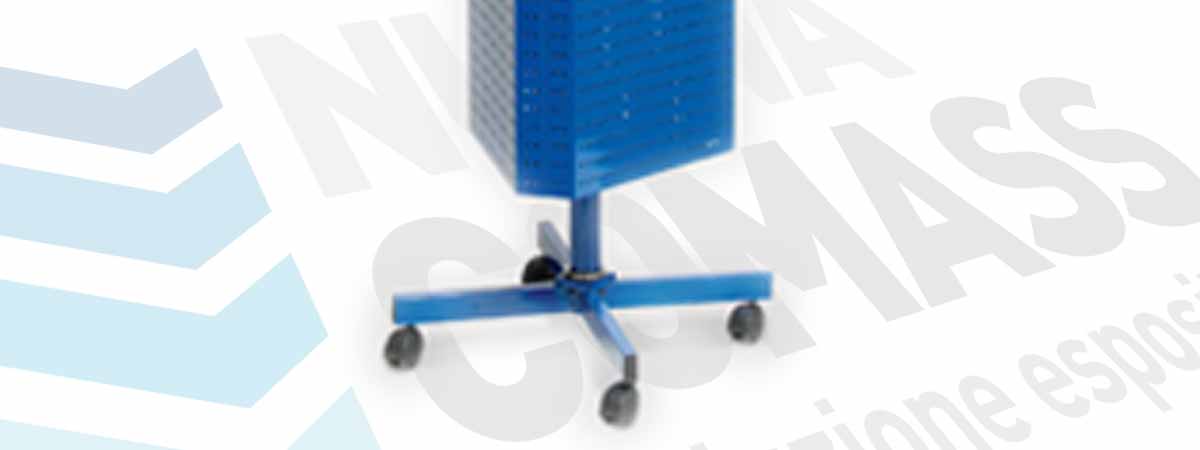 Espositore da terra per ferramenta cartoleria accessori auto moto