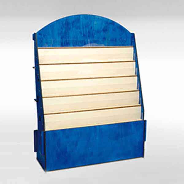 Espositori da banco in legno per depliant volantini brochure cataloghi